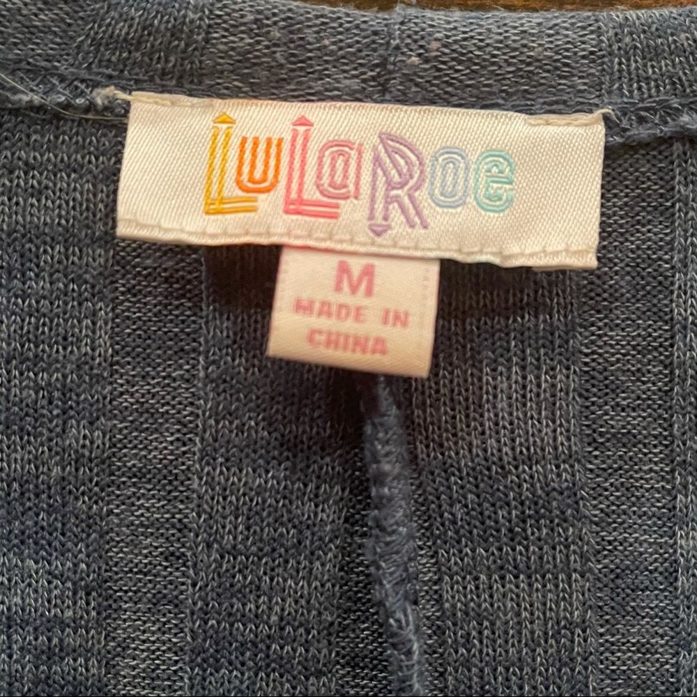 LuLaRoe Long Ribbed Open-Front Cardigan - Picture 2 of 4